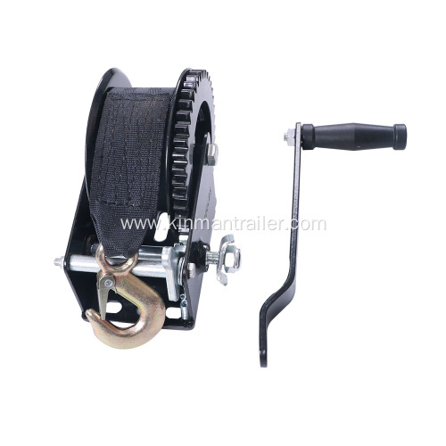 Trailer Hand Winch With Strap